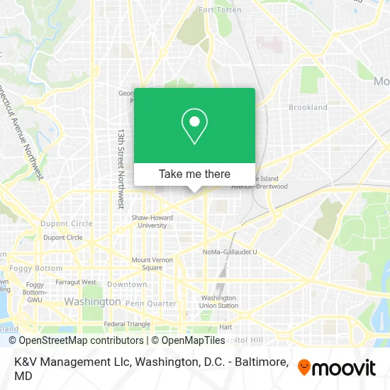 K&V Management Llc map