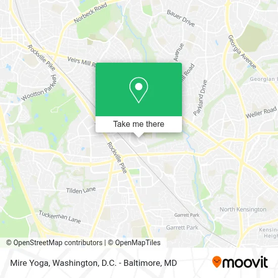 Mire Yoga map