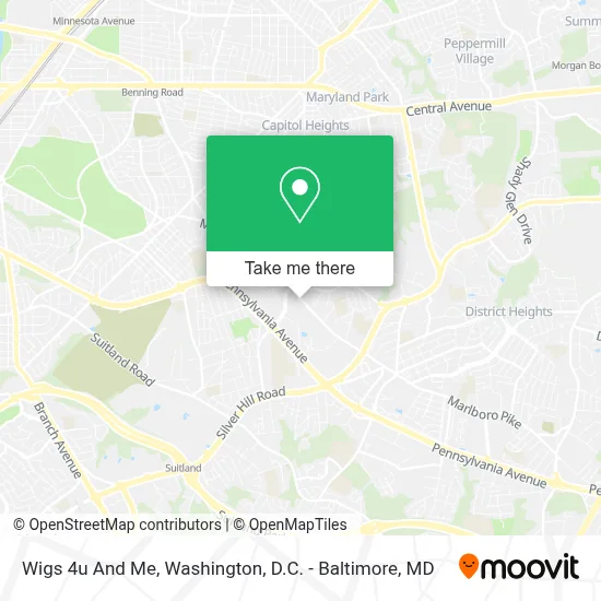 Wigs 4u And Me map
