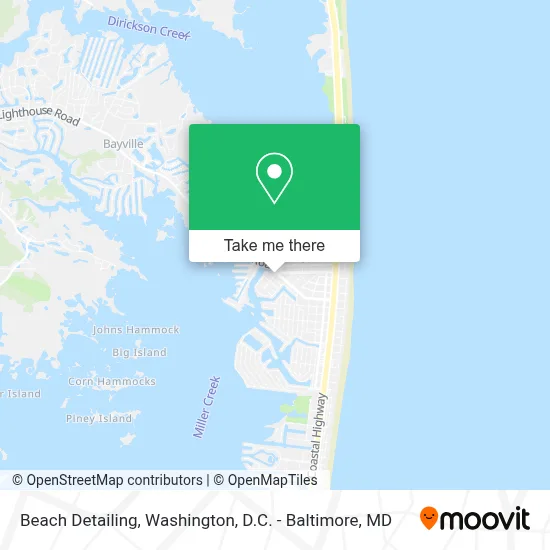 Beach Detailing map