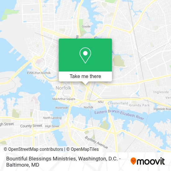 Bountiful Blessings Ministries map