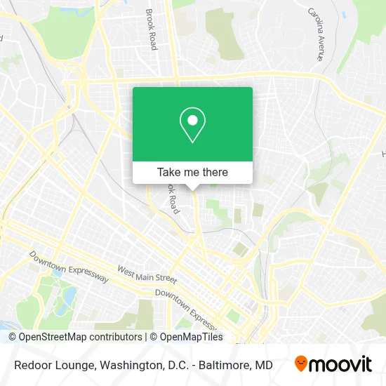 Redoor Lounge map