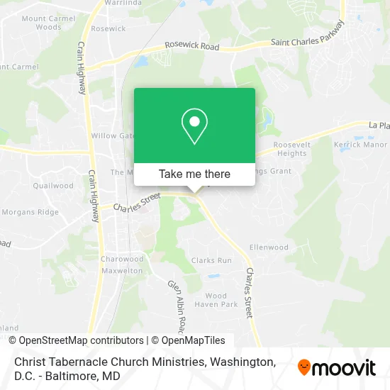 Christ Tabernacle Church Ministries map