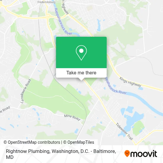 Rightnow Plumbing map