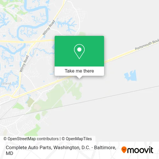 Complete Auto Parts map