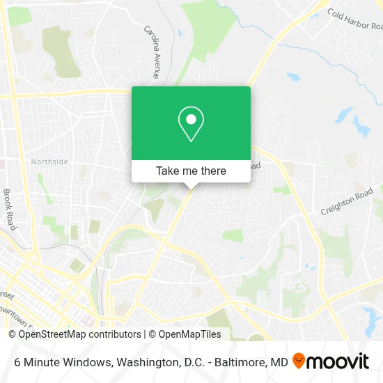 6 Minute Windows map