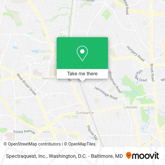 Spectraquest, Inc. map