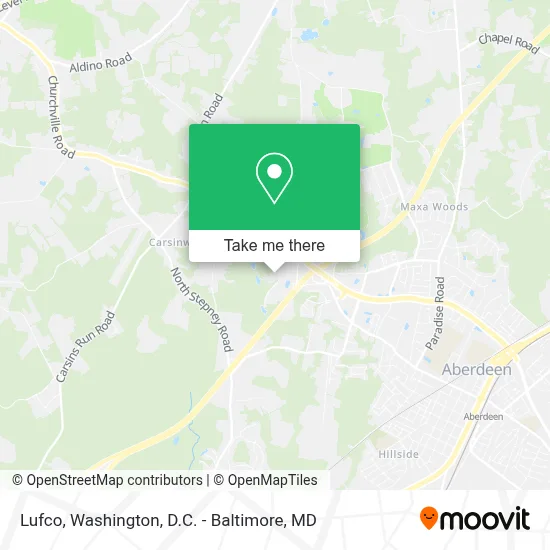 Lufco map