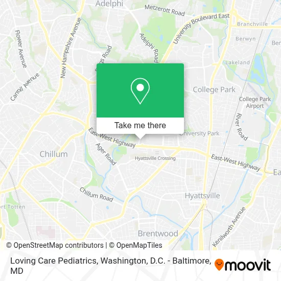 Loving Care Pediatrics map