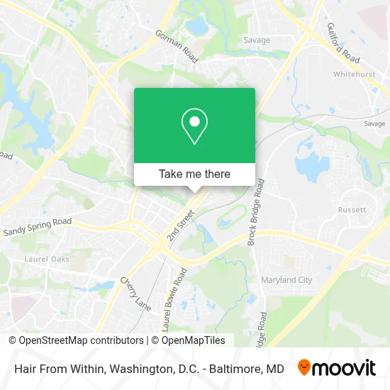 Hair From Within map