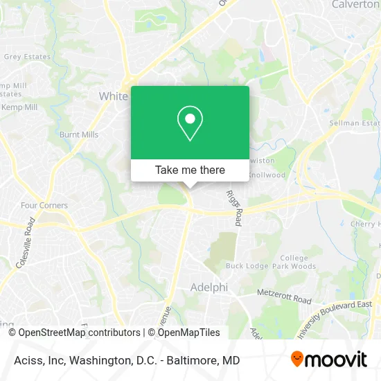 Aciss, Inc map