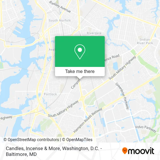 Candles, Incense & More map
