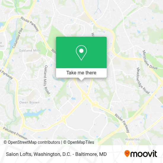 Salon Lofts map