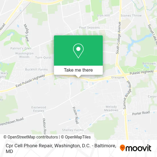 Cpr Cell Phone Repair map