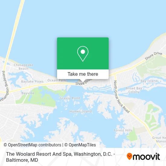 The Woolard Resort And Spa map
