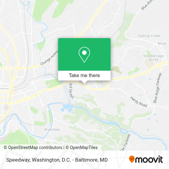 Speedway map