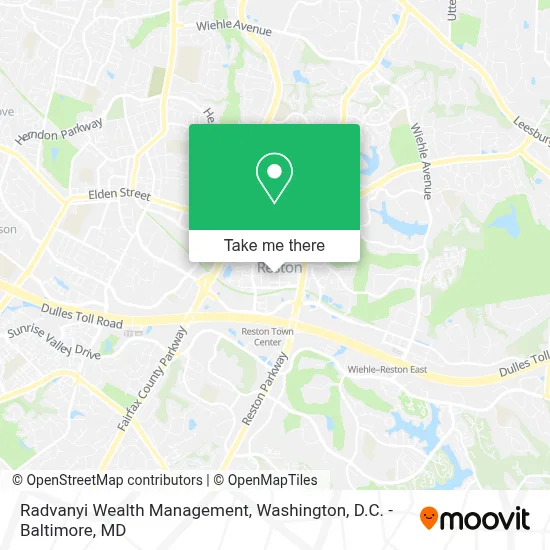 Radvanyi Wealth Management map