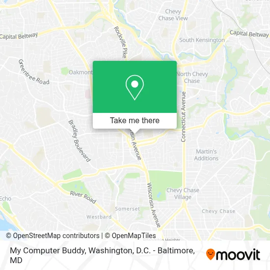 My Computer Buddy map
