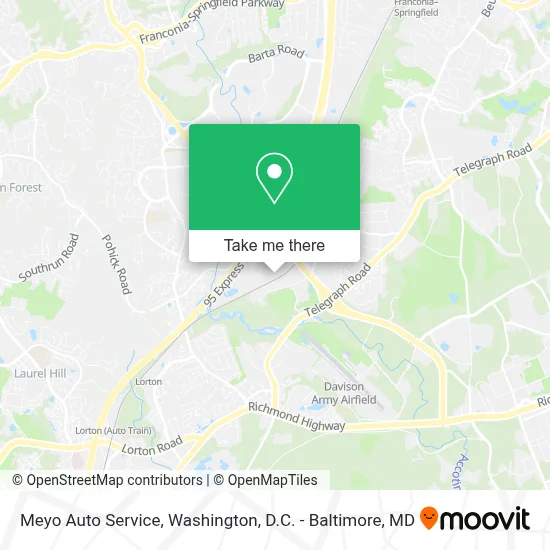 Meyo Auto Service map
