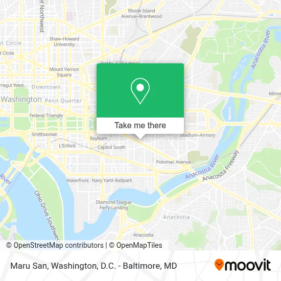 Maru San map
