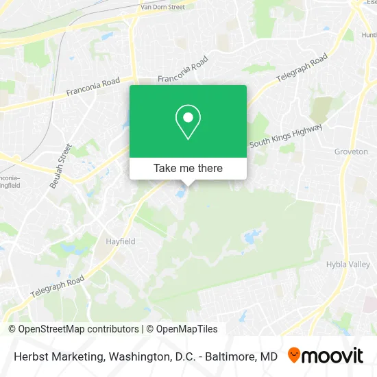 Herbst Marketing map