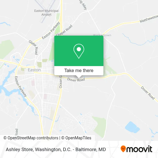 Ashley Store map