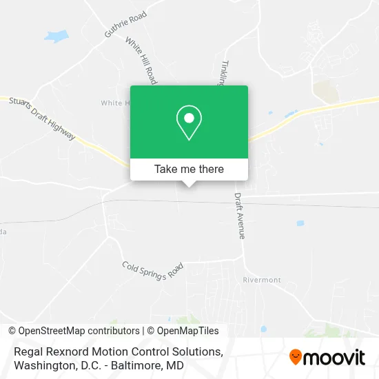 Regal Rexnord Motion Control Solutions map