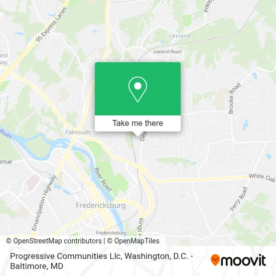 Progressive Communities Llc map