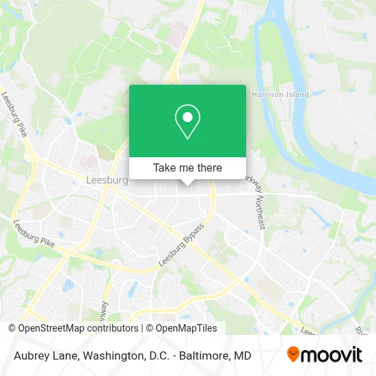 Aubrey Lane map