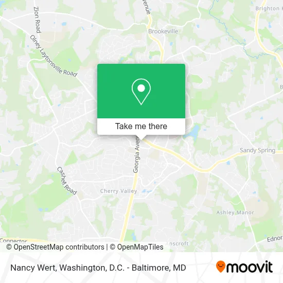 Nancy Wert map
