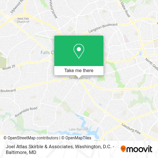 Joel Atlas Skirble & Associates map