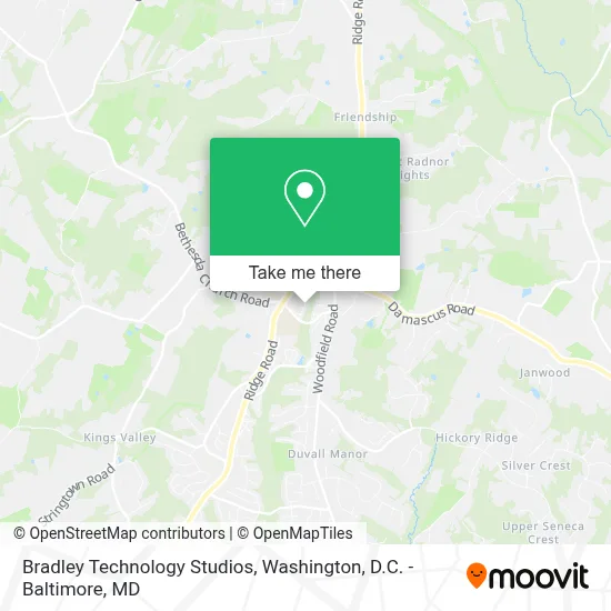 Bradley Technology Studios map