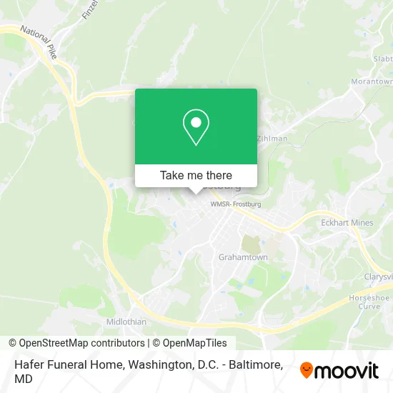 Hafer Funeral Home map