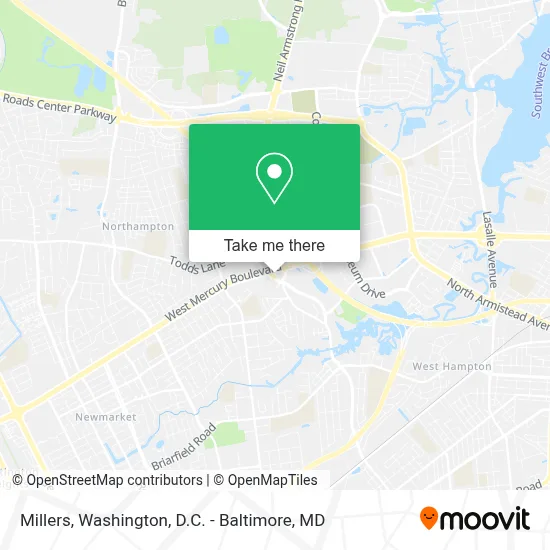 Millers map