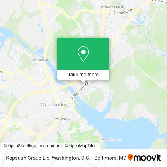 Kapsuun Group Llc map