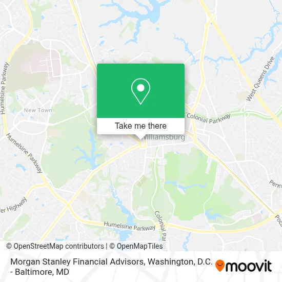 Morgan Stanley Financial Advisors map