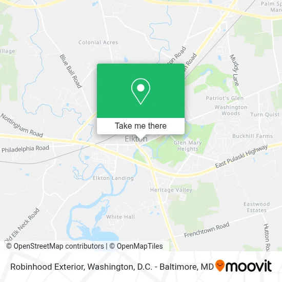 Robinhood Exterior map