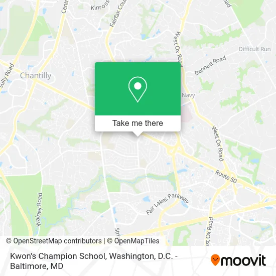 Kwon's Champion School map