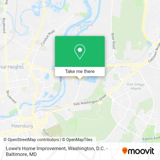 Lowe's Home Improvement map
