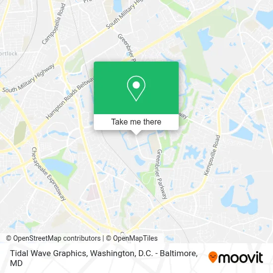 Tidal Wave Graphics map