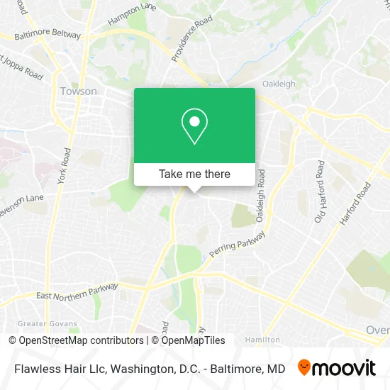 Flawless Hair Llc map