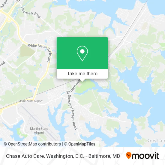 Chase Auto Care map