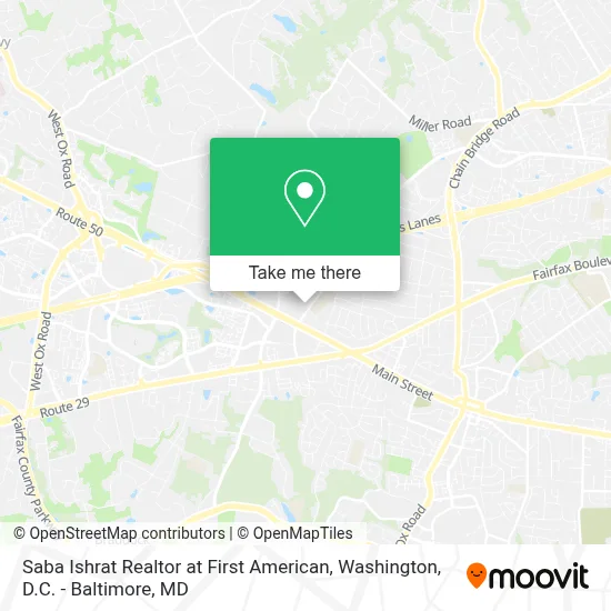Saba Ishrat Realtor at First American map