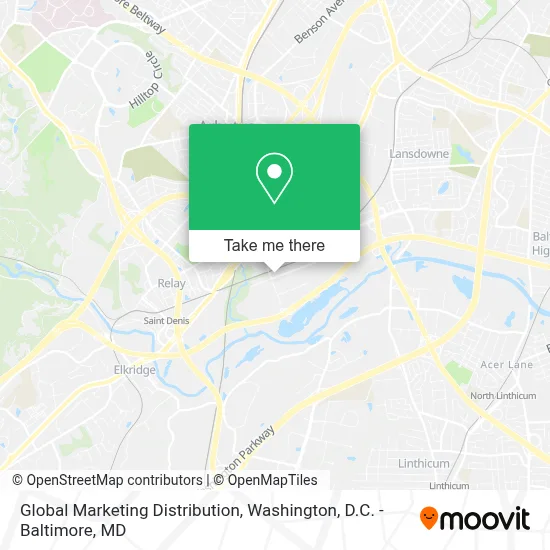 Global Marketing Distribution map