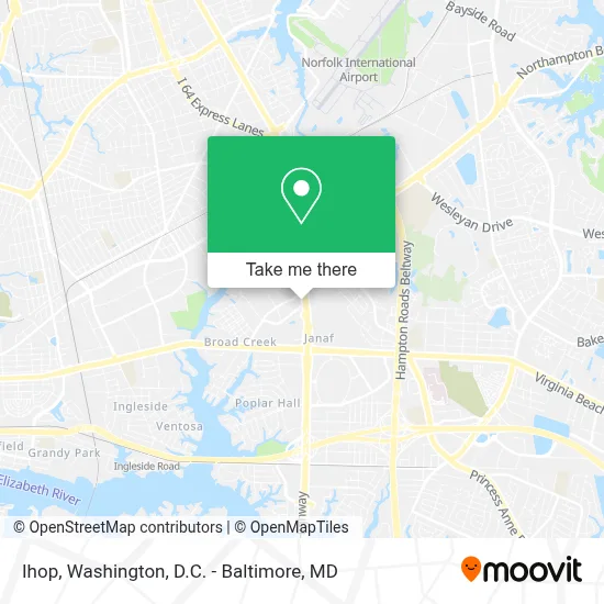 Ihop map