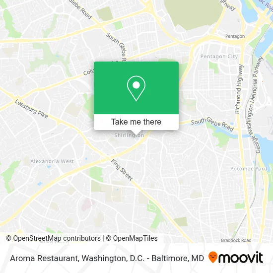Aroma Restaurant map