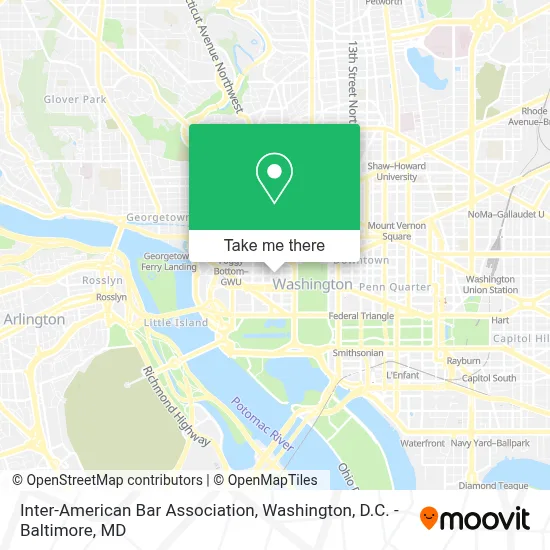 Inter-American Bar Association map