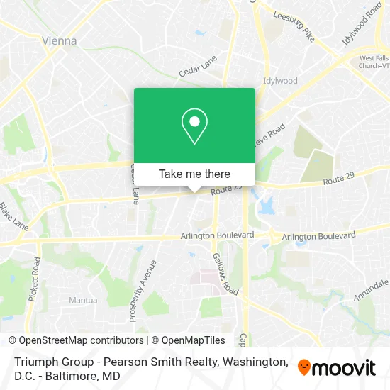 Triumph Group - Pearson Smith Realty map