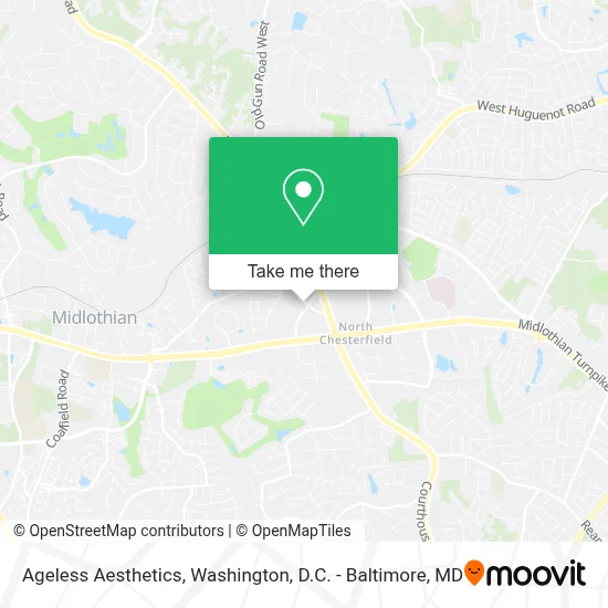 Ageless Aesthetics map
