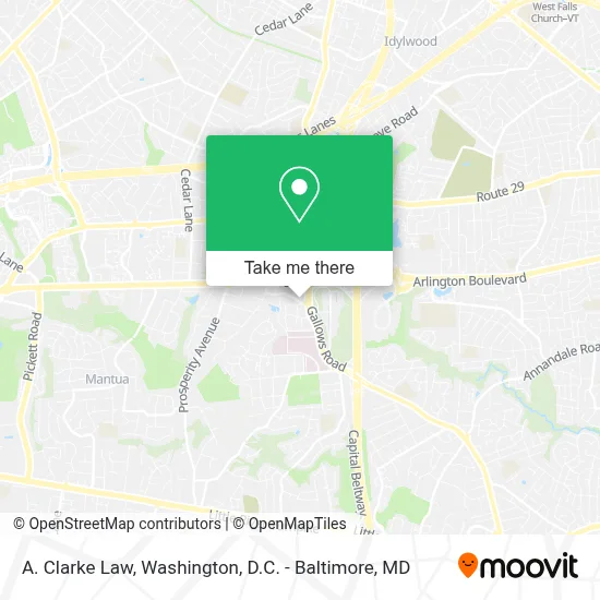 A. Clarke Law map